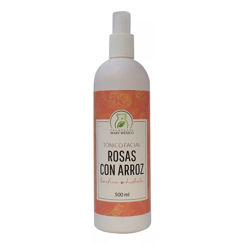 Productos Mart Mexico Tónico Facial Hidratante De Rosas Con Arroz