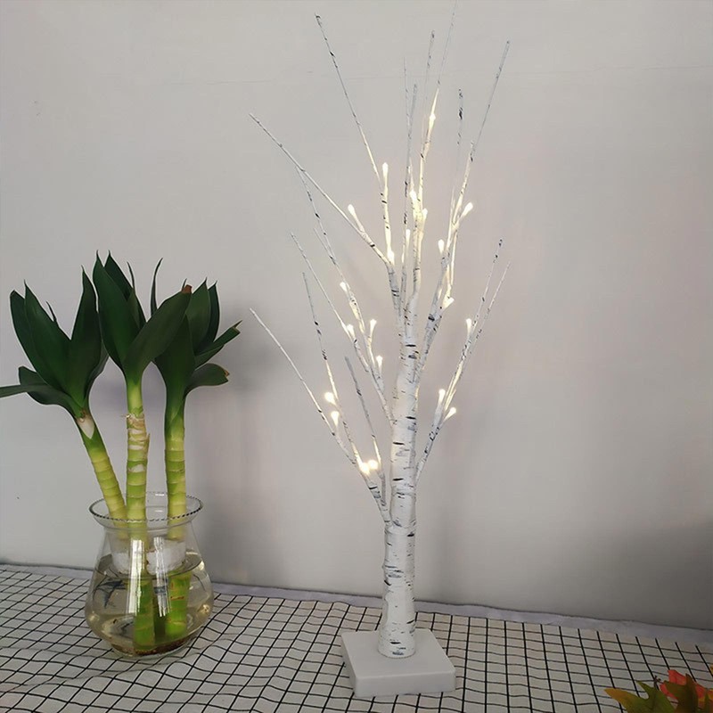 60cm Tree Light Decorative Light LED Light Silver Birch Light