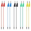 Sumnacon 10 Pcs Stackable Banana Plug to Male Jumper Wire