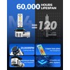 Marsauto 9005+9006 Fog Bulbs, LED Light with Turbo Fan,5 Mins