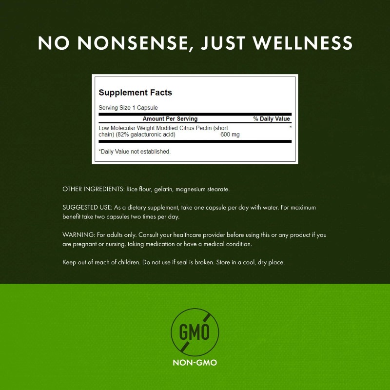 Unbranded Swanson PectiPure Modified Citrus Pectin-Support