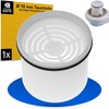 Immersion Pipe with Hair Filter, Compatible with Viega Tempoplex, Diameter