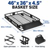 Roof Rack Cargo Basket for SUVs & Trucks – 200