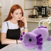 JANCLF Axolotl Stuffed Animal Plush Toy,Cute Soft Salamander Plush Pillow,Kawaii