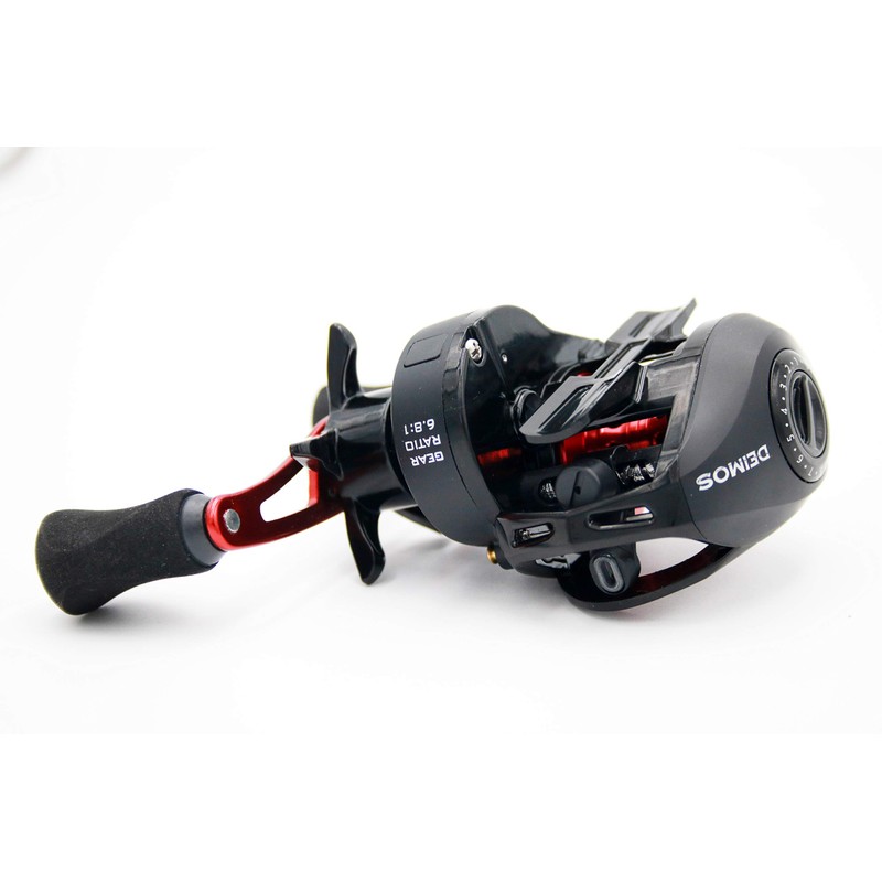 Multi-/ Baitcasting Reel Left Handed York Deimos 200 Fishing Reel