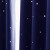 NICETOWN Kids Blackout Curtains for Bedroom - Hollow Star Space