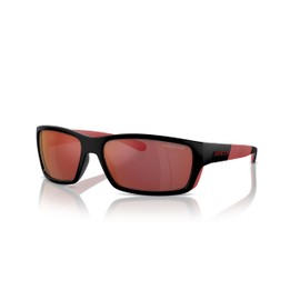 ARNETTE Women's an 4336 Sunglasses, Frambuesa Black/Red Matte/Shin, 61 mm