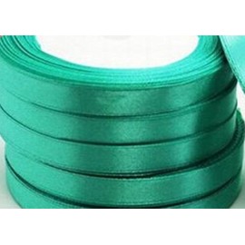 gcs 25 Meters Of Satin Wedding Party Ribbon 15mm In Multiple Colours Pack Rolls (Teal)