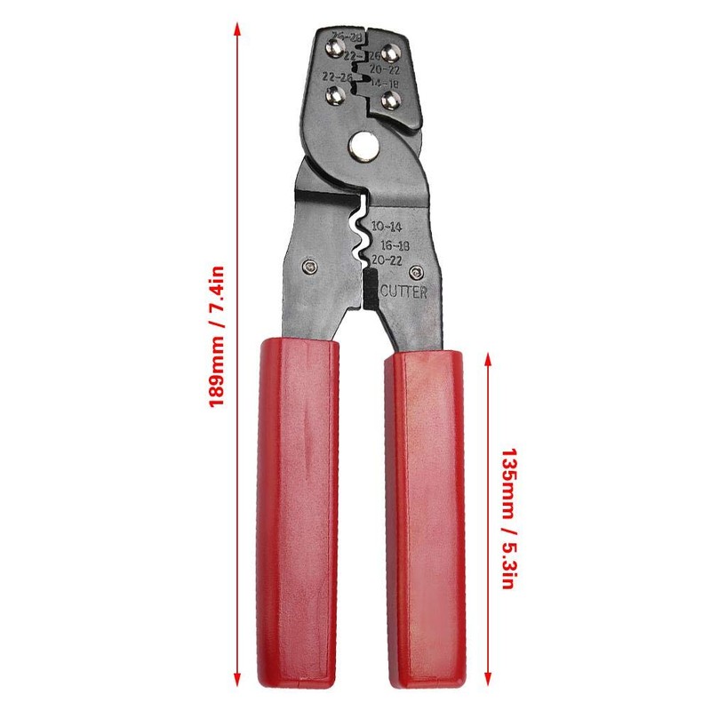 Wire Crimper, YTH-202b Multi-Tool Portable Cable Crimper, 22mm2 Terminal Crimping