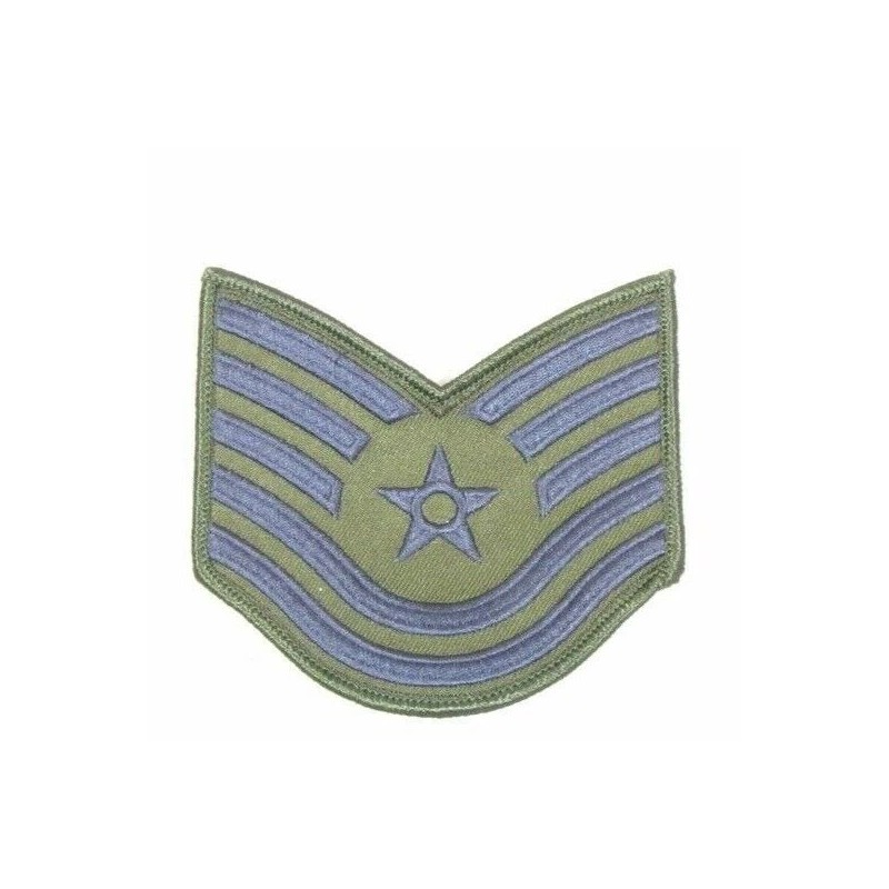 New Pair US Air Force USAF Small 3" TSgt Subdued