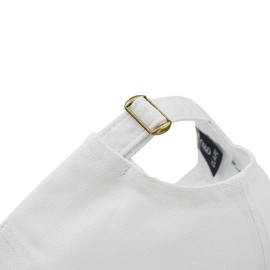 Croogo Short Brim Baseball Cap Plain Hiphop Dad Hat Cooling Trucker Hat Unstructured Casual Snapback Hat for Daily,White-RD02