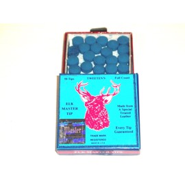 TWEENTEN ELK MASTER CUE TIPS AND QUANTITIES.** (50 x, 13mm)