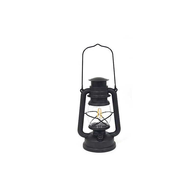 Global Arrow LUMO L04-8002 Edison Lantern Light, BK, Size: Approx.