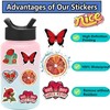 Red Aesthetic Stickers 50Pcs Valentine's Day Cool Retro Aesthetic Stickers