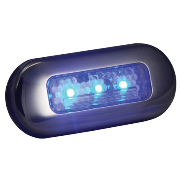 T-H Marine LED-51823-DP LED Oblong Courtesy Lights - Blue