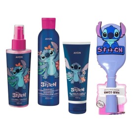 Set Stich Avon Colonia, Shampoo, Gel Y Obsequi