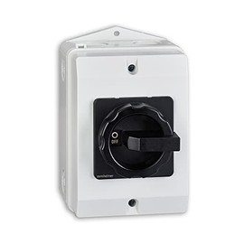 Sontheimer Repair Switch 16A 4-Pin 7.5kW IP65 RLO16/4PM-D1/Z33S/2xM25, Repair Switch, Black