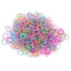 Mytoptrendz® 500pcs Mini Small Soft Rubber Bands Pony Tailers Seamless