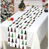 MUNILAIL 6 PCS Christmas Table Runner Plastic 14 x 108