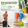 4 Pack Terracotta Watering Spikes, Self-Watering Plant Stakes for Indoor