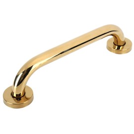 Non-Slip Grab Handles, 30 cm, Bathroom Grab Bars for Seniors and Children, Stainless Steel, Non-Slip for Bath, Bathtub, Shower, Gold