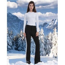 GSOU SNOW Womens Ski Pants Snow Snowboarding Insulated Waterproof Windproof Winter Outdoor Hiking Warm
