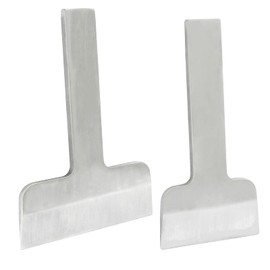 uvbws 2 Pcs Slot Punches Tool Leather Craft Slot Punches,Straight Punch Cutter Tool for Leather Project Card(2.24 Inch&3.42 Inch)