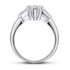 Bonlavie Wedding Ring for Women Pear Shape Solitaire Promise Rings