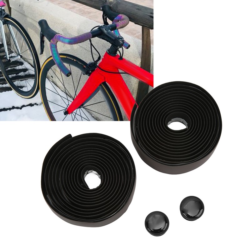 Road Bicycle Handlebar Tape PU EVA Portable Shock Absorption Breathable