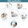 Cat Bathing Bag, Breathable Mesh Cat Shower Bag Anti Scratch
