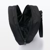 Muji NDG13A3A Hanging Collection Pouch, Black, Approx. 4.3 x 6.3