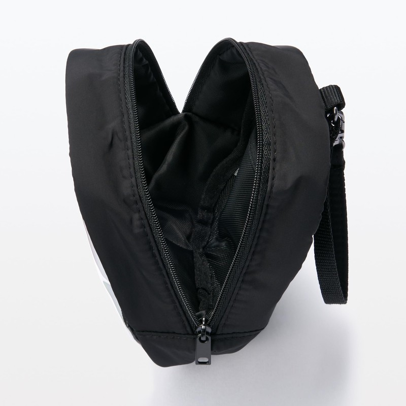 Muji NDG13A3A Hanging Collection Pouch, Black, Approx. 4.3 x 6.3