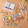 Crtin 40 Set 3D Art Craft Kits DlY Animals Foam