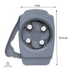 Importeek Cortador Destapador Abrelatas Universal Manual Cocina Bar