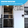 RV Screen Door Protector for Dogs, Adjustable Aluminum Alloy RV