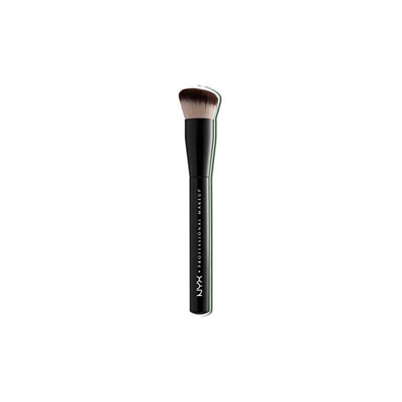 NYX - Brocha de maquillaje profesional con texto en inglés