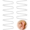Leogony 10PCS Hearing Aid Tubes Replacement, PVC Lightweigh Flexible Hearing