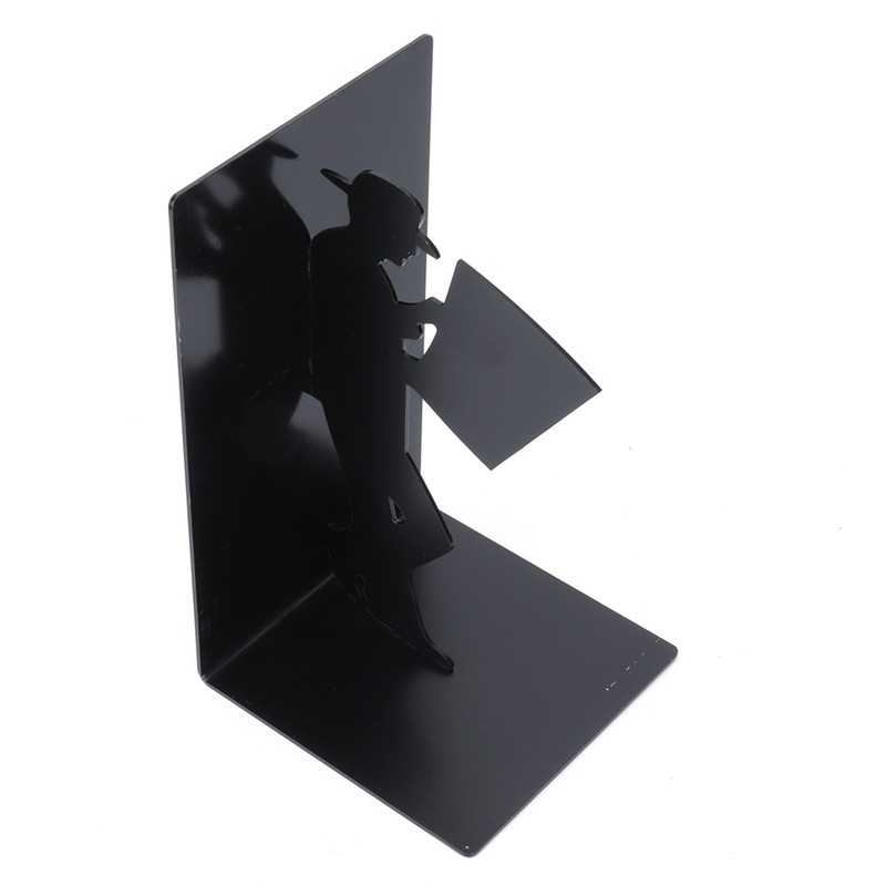 Wrought Iron Figure Book Stand Readers Book Stand Bookshelf Ornaments