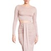 Forever 21 Women's Crop Top & Bodycon Midi Skirt Set,
