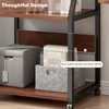 GarveeHome Printer Stand with Storage Shelf, 3 Tier Printer Cart
