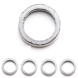 Area1 5 x Scooter Exhaust Manifold Gasket (30 x 23 x 4) for 50 cc 4-Stroke. Compatible with GY6 ATU Explorer AGM Baotian Rex RS Nova Motors Yiying Benzhou Znen Guoben Wangye Qinqui Huatian Benero