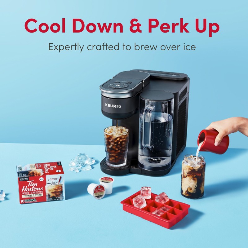Tim Hortons Original Blend Brew Over Ice KCUPs 10ct