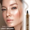 New Sensation Eyebrow 4D Liquid Eyebrow, Long-lasting Brow Color, Smudge-proof,