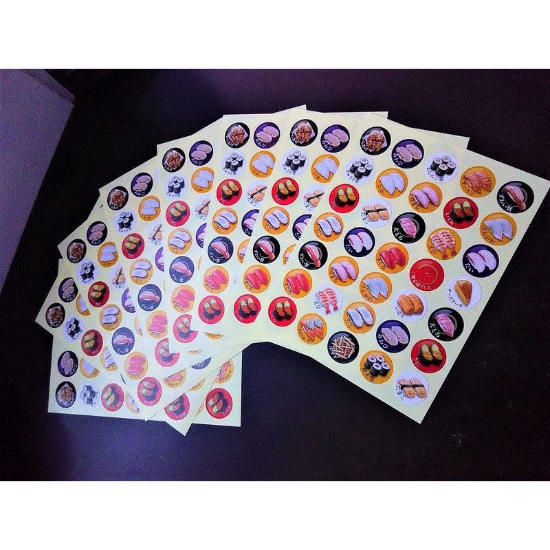 Kyowa Shikou Co., Ltd. Point Seal [Kaiten Sushi] [Diameter 0.6