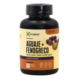 Aguaje + Fenogreco | Aumenta Tu Busto Y Glúteos 60 Cáps