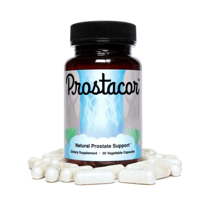 Prostacor - Natural Prostate Support Supplement - Non-GMO, Vegan, Gluten-Free