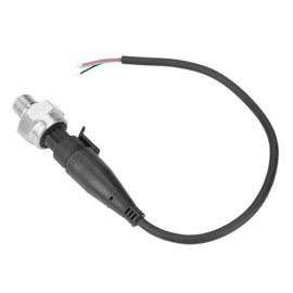 G1/4" Pressure Transducer Sensor, DC 5V Stainless Steel Pressure Sensor for Water Air Gas Fuel Oil Diesel(0-10PSI)