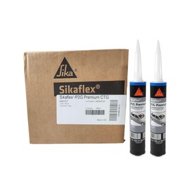 Sika Sikaflex P2G Premium Primerless Automotive Windshield/Auto Glass Urethane Adhesive 300ml (Cartridge, 2, Count)