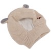 Knitted Rabbits Ear Pet Hat Noise Protection Warm Dog Grooming