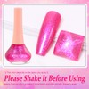Major Dijit Quick Dry Nail Polish Pearl Magenta Pink Summer